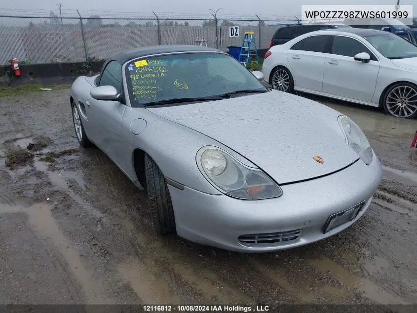 1998 Porsche Boxster VIN: WP0ZZZ98ZWS601999 Lot: 12116812