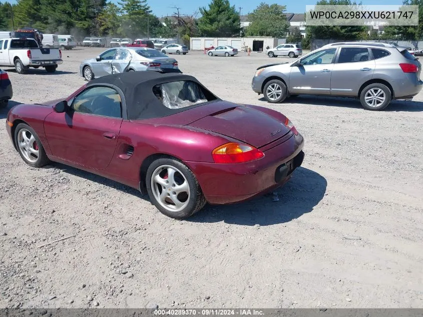 1999 Porsche Boxster VIN: WP0CA298XXU621747 Lot: 40289370