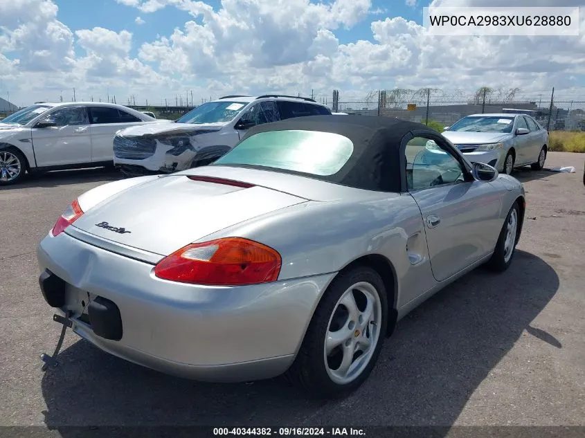 1999 Porsche Boxster VIN: WP0CA2983XU628880 Lot: 40344382