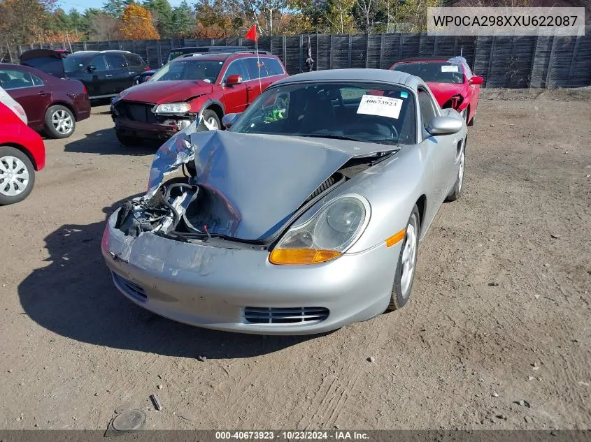 1999 Porsche Boxster VIN: WP0CA298XXU622087 Lot: 40673923