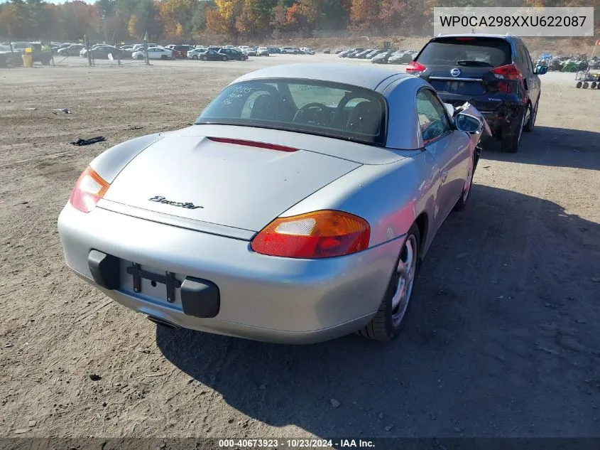 1999 Porsche Boxster VIN: WP0CA298XXU622087 Lot: 40673923