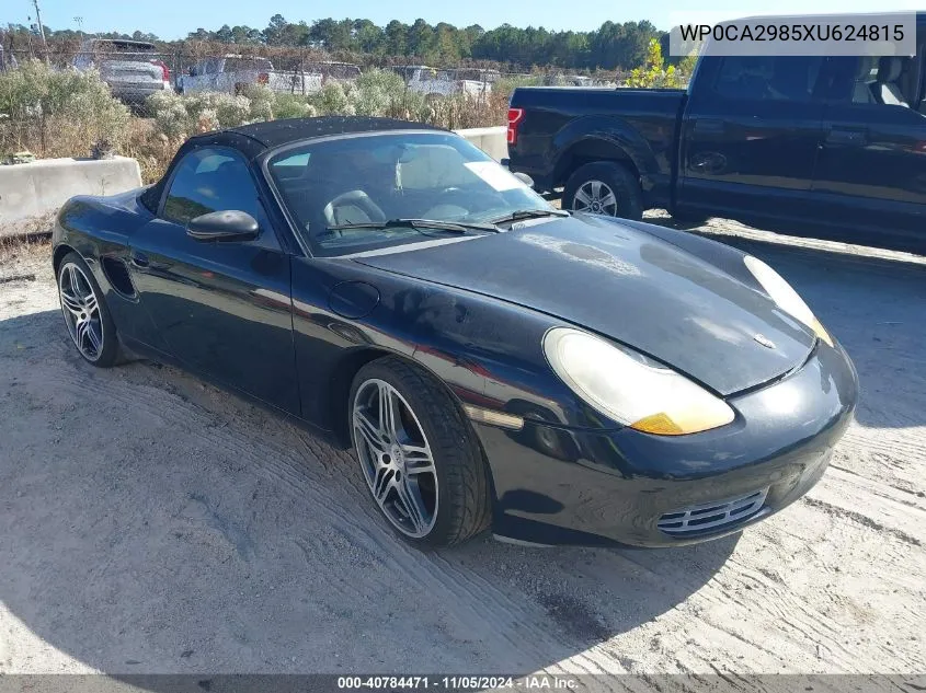 1999 Porsche Boxster VIN: WP0CA2985XU624815 Lot: 40784471