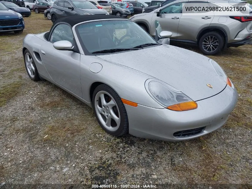 2002 Porsche Boxster VIN: WP0CA29882U621500 Lot: 40505115