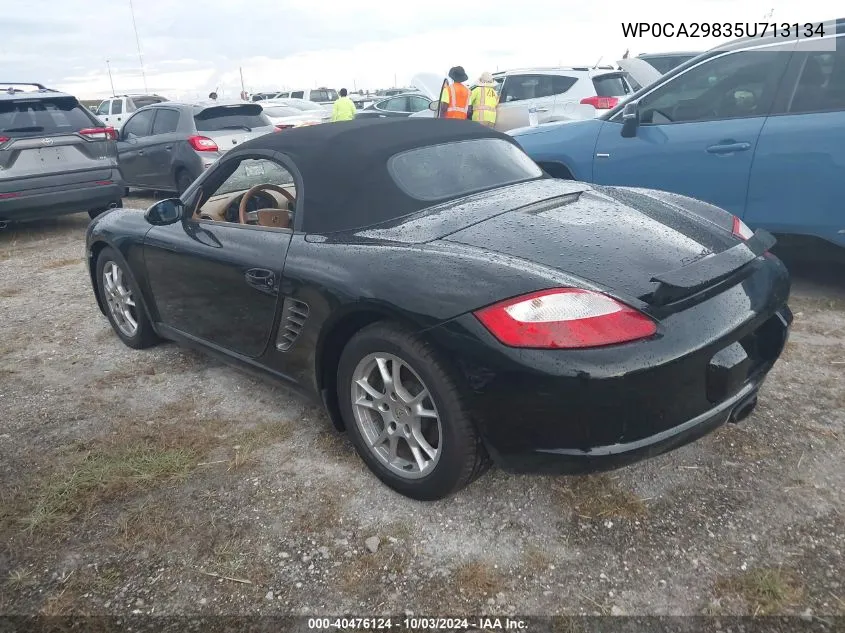 WP0CA29835U713134 2005 Porsche Boxster