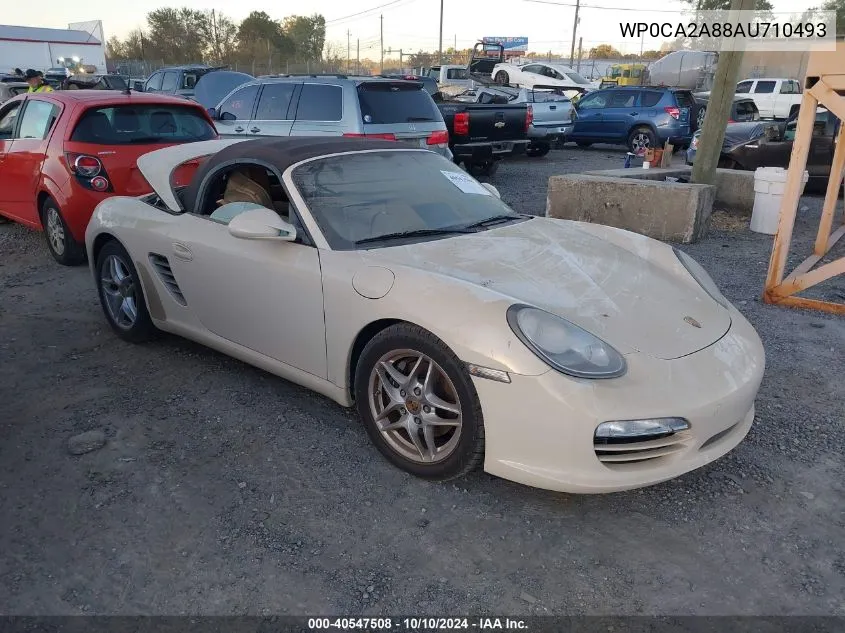 2010 Porsche Boxster VIN: WP0CA2A88AU710493 Lot: 40547508