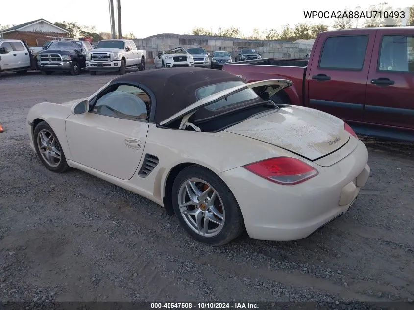 2010 Porsche Boxster VIN: WP0CA2A88AU710493 Lot: 40547508