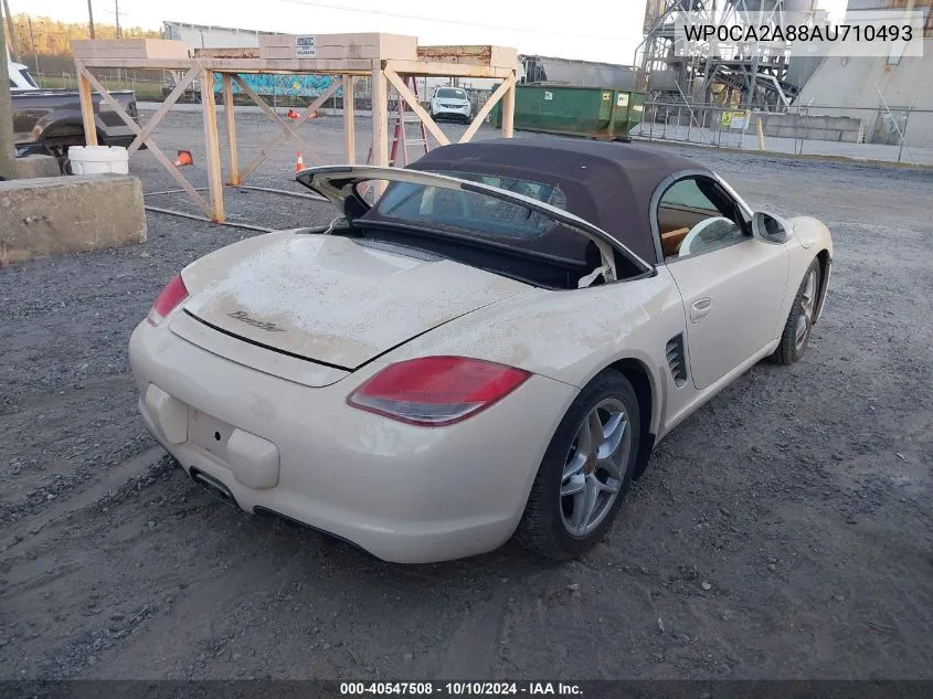 2010 Porsche Boxster VIN: WP0CA2A88AU710493 Lot: 40547508