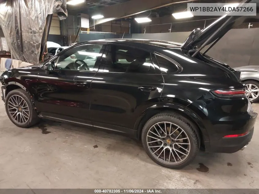 2020 Porsche Cayenne Coupe S VIN: WP1BB2AY4LDA57266 Lot: 40782305