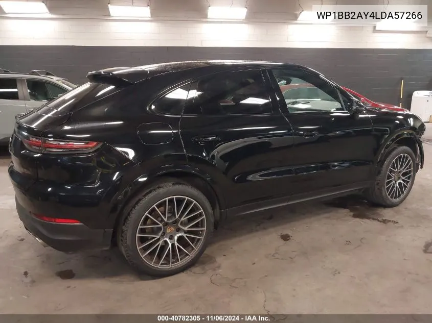 2020 Porsche Cayenne Coupe S VIN: WP1BB2AY4LDA57266 Lot: 40782305