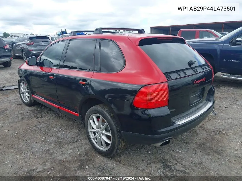 2004 Porsche Cayenne S VIN: WP1AB29P44LA73501 Lot: 40387047