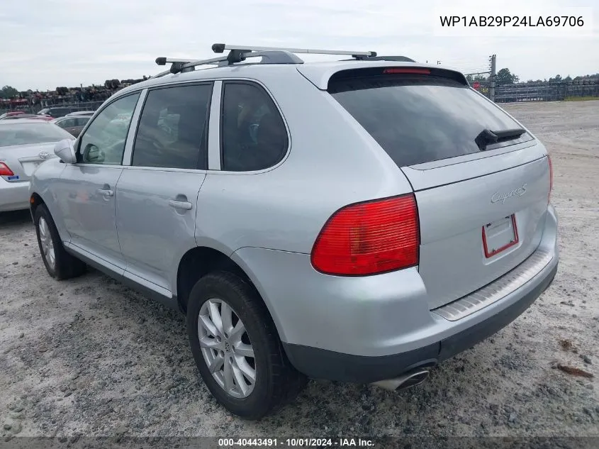 2004 Porsche Cayenne S VIN: WP1AB29P24LA69706 Lot: 40443491