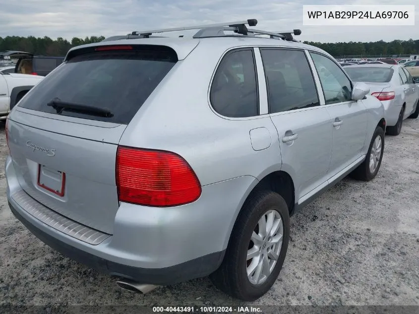 2004 Porsche Cayenne S VIN: WP1AB29P24LA69706 Lot: 40443491