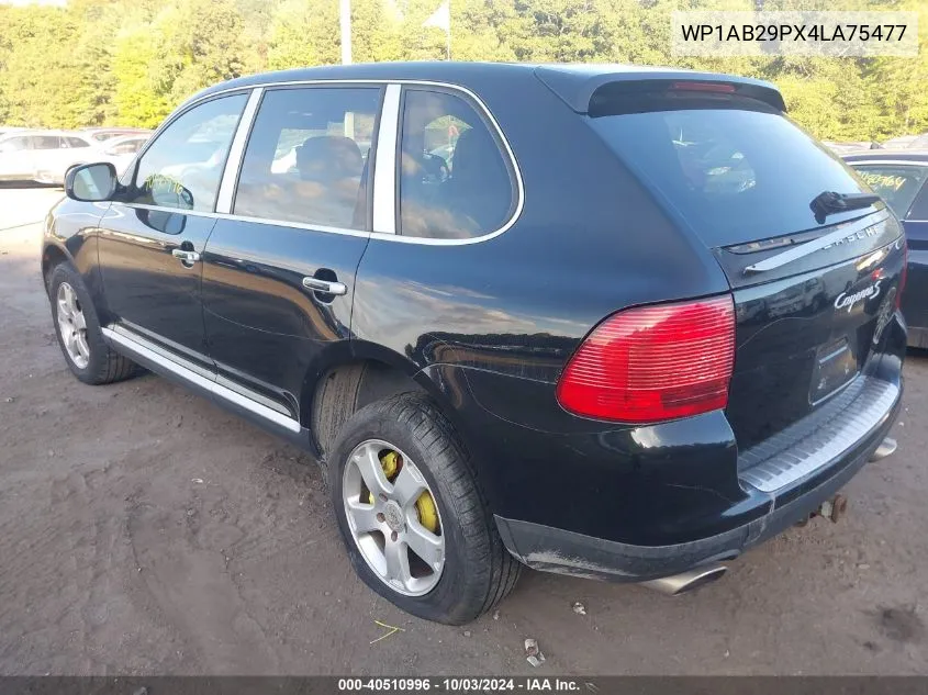 WP1AB29PX4LA75477 2004 Porsche Cayenne S