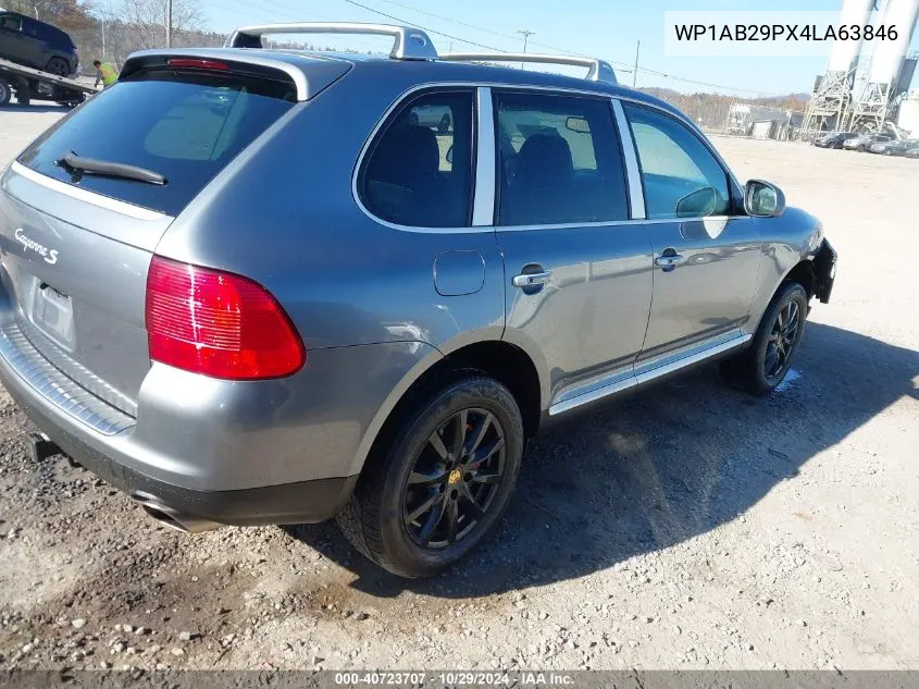 2004 Porsche Cayenne S VIN: WP1AB29PX4LA63846 Lot: 40723707