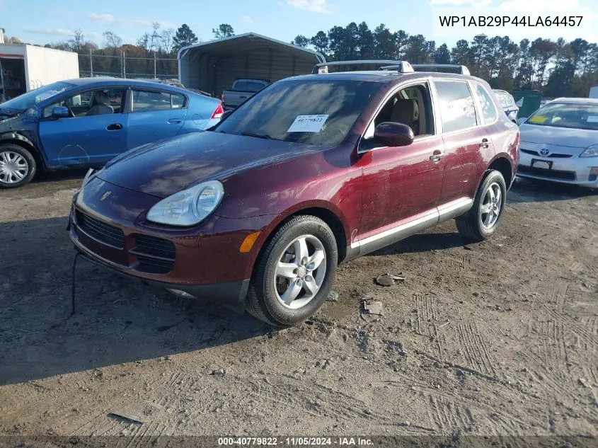 2004 Porsche Cayenne S VIN: WP1AB29P44LA64457 Lot: 40779822