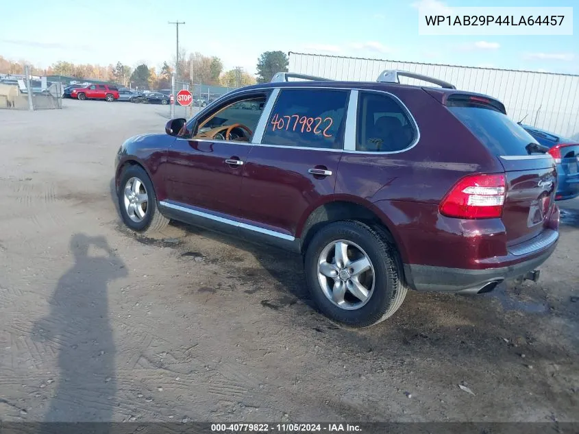 2004 Porsche Cayenne S VIN: WP1AB29P44LA64457 Lot: 40779822