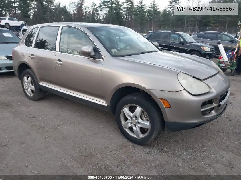 2004 Porsche Cayenne S VIN: WP1AB29P74LA68857 Lot: 40780735