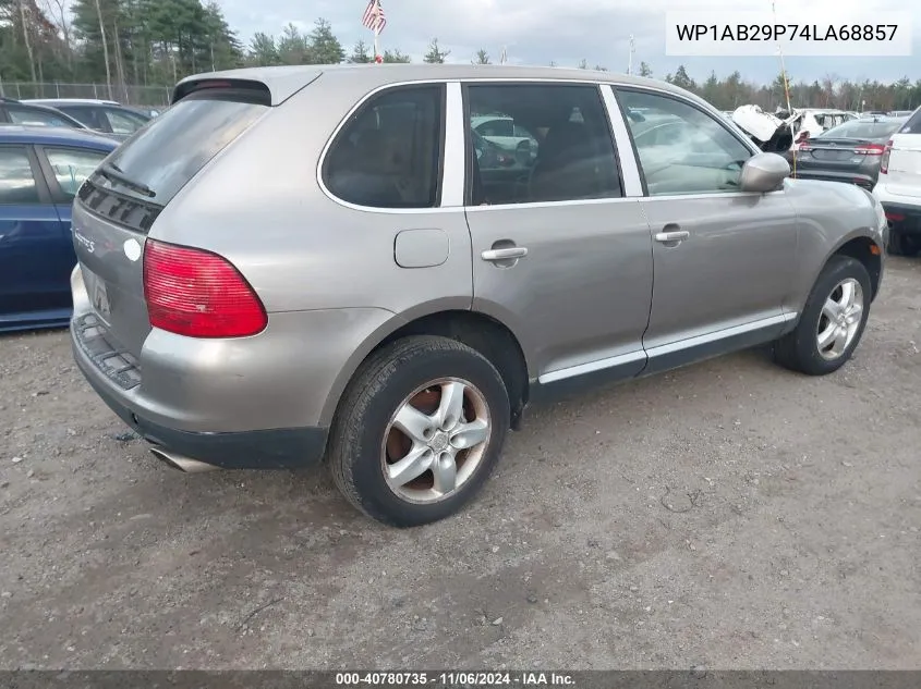 2004 Porsche Cayenne S VIN: WP1AB29P74LA68857 Lot: 40780735