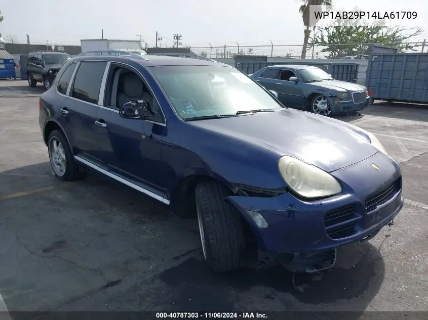 2004 Porsche Cayenne S VIN: WP1AB29P14LA61709 Lot: 40787303