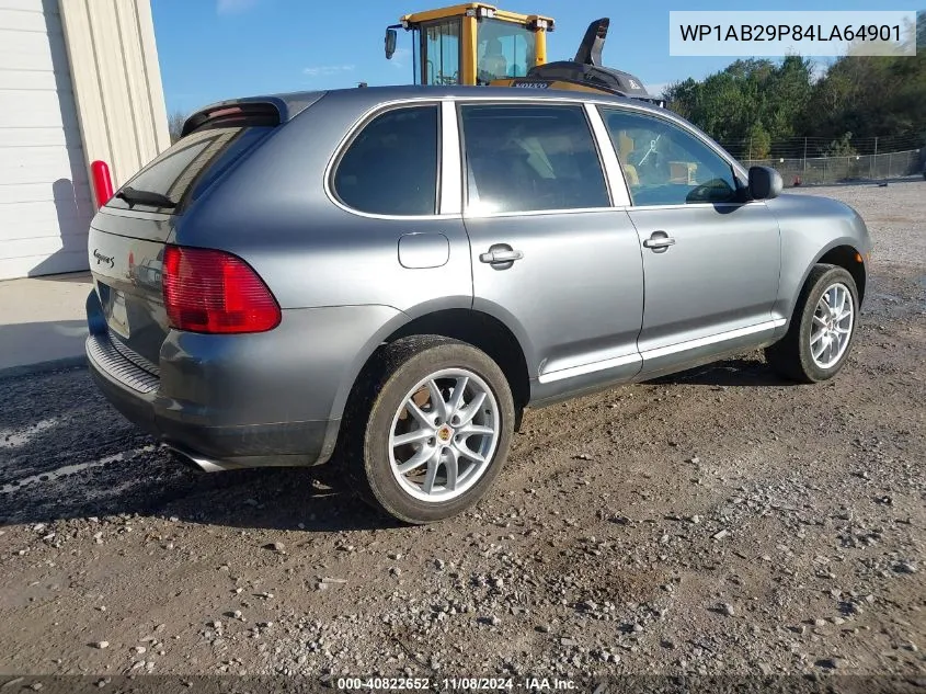 2004 Porsche Cayenne S VIN: WP1AB29P84LA64901 Lot: 40822652