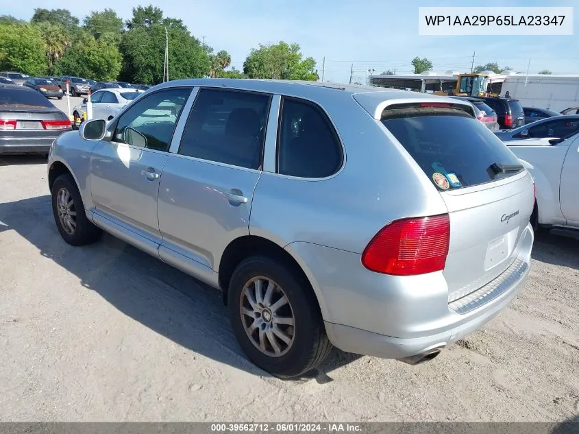 2005 Porsche Cayenne VIN: WP1AA29P65LA23347 Lot: 39562712