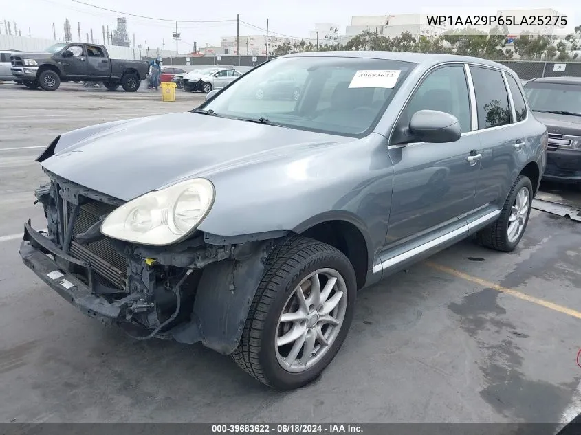 2005 Porsche Cayenne VIN: WP1AA29P65LA25275 Lot: 39683622