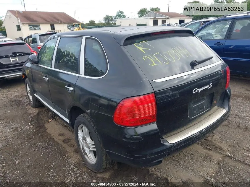 2005 Porsche Cayenne S VIN: WP1AB29P65LA63263 Lot: 40454933