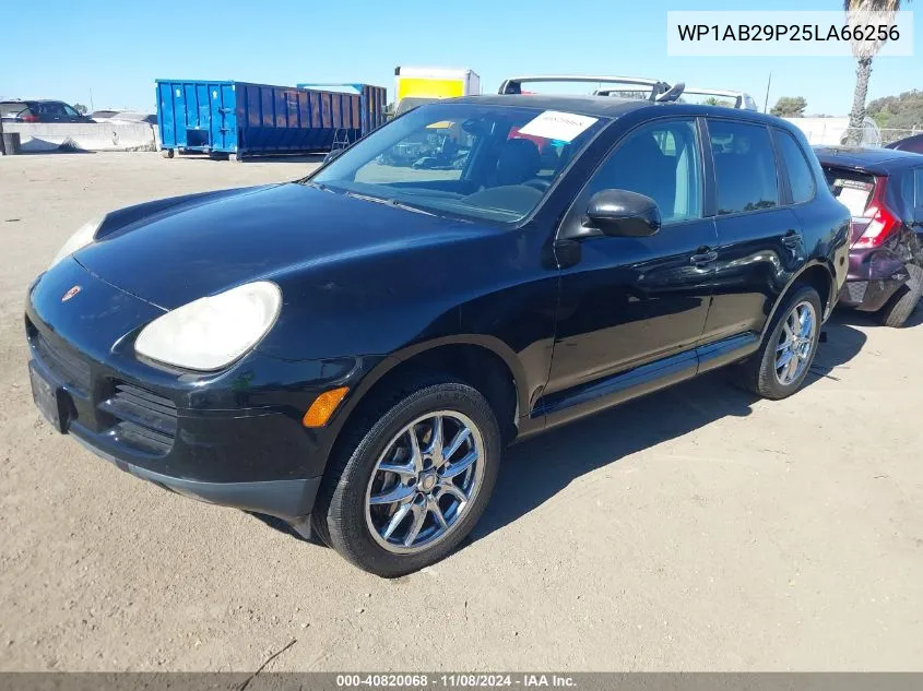 2005 Porsche Cayenne S VIN: WP1AB29P25LA66256 Lot: 40820068