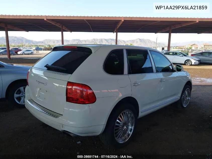 WP1AA29PX6LA21859 2006 Porsche Cayenne