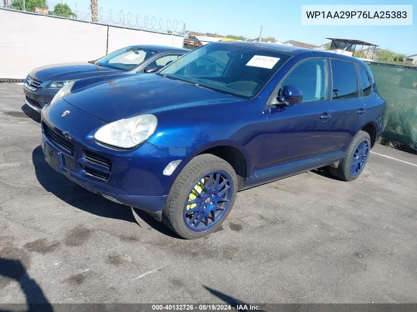 WP1AA29P76LA25383 2006 Porsche Cayenne