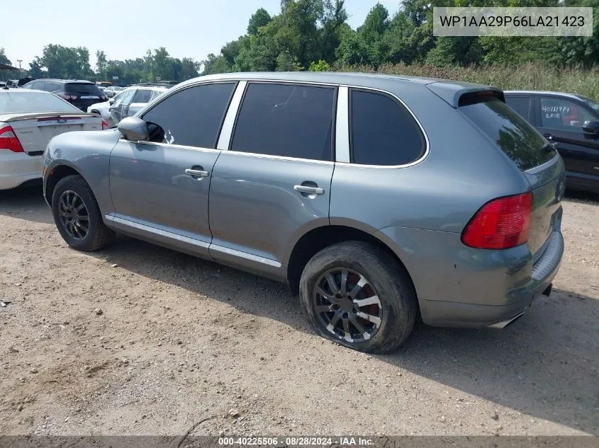 2006 Porsche Cayenne VIN: WP1AA29P66LA21423 Lot: 40225506