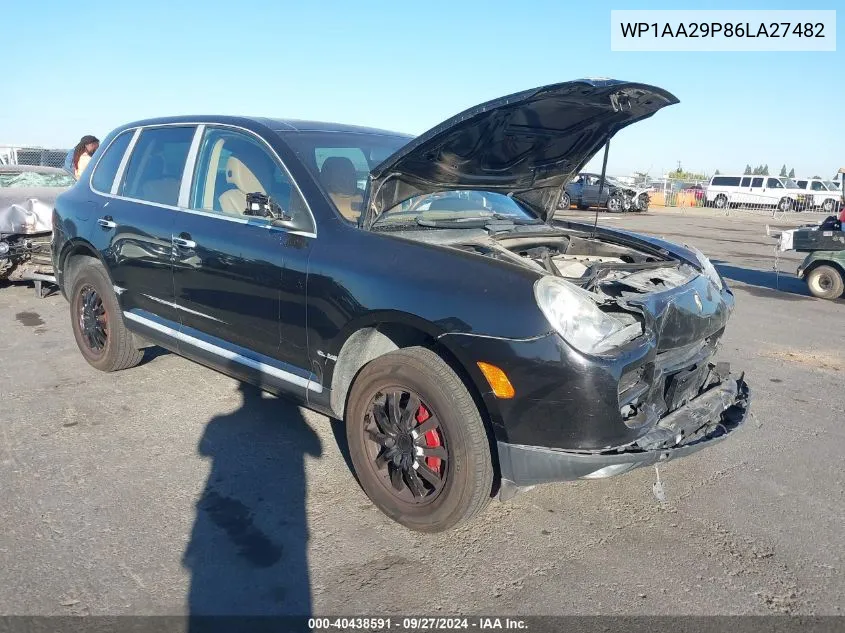 2006 Porsche Cayenne VIN: WP1AA29P86LA27482 Lot: 40438591