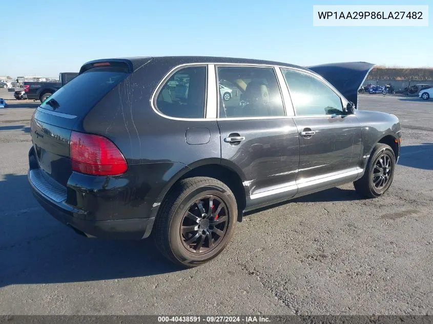 WP1AA29P86LA27482 2006 Porsche Cayenne