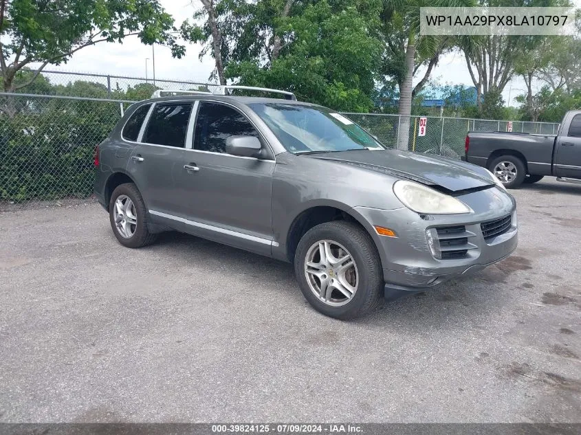 2008 Porsche Cayenne VIN: WP1AA29PX8LA10797 Lot: 39824125