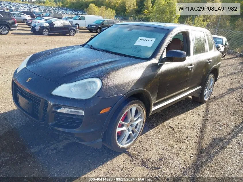 WP1AC29P08LA91982 2008 Porsche Cayenne Turbo