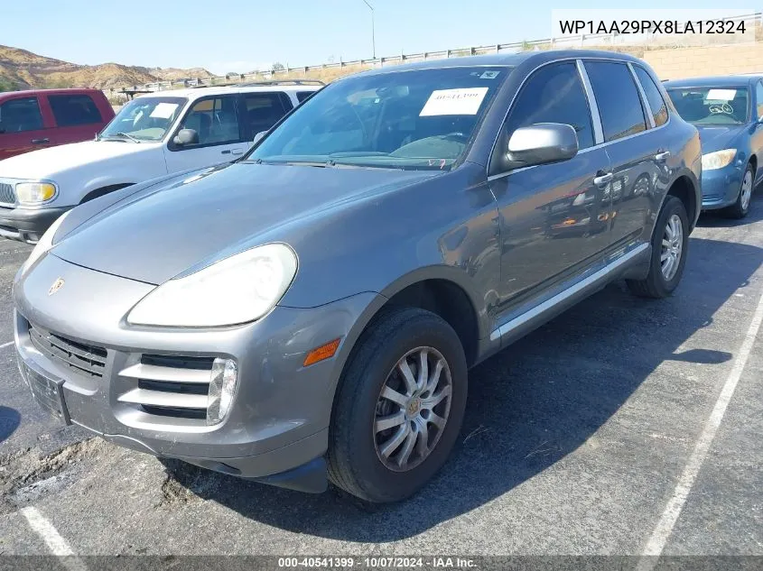 2008 Porsche Cayenne VIN: WP1AA29PX8LA12324 Lot: 40541399