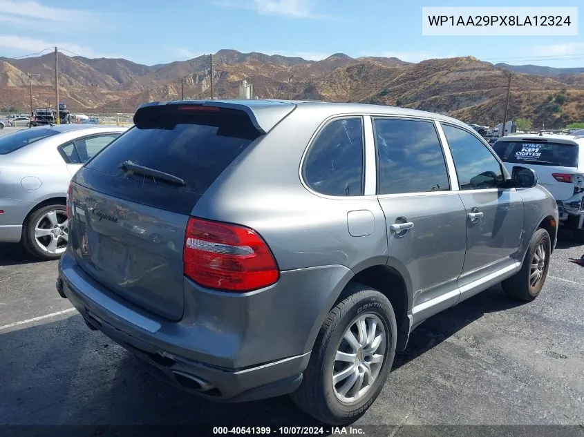 2008 Porsche Cayenne VIN: WP1AA29PX8LA12324 Lot: 40541399