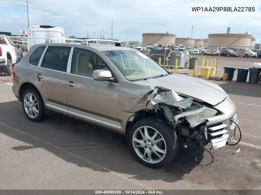 2008 Porsche Cayenne VIN: WP1AA29P88LA22785 Lot: 40599359