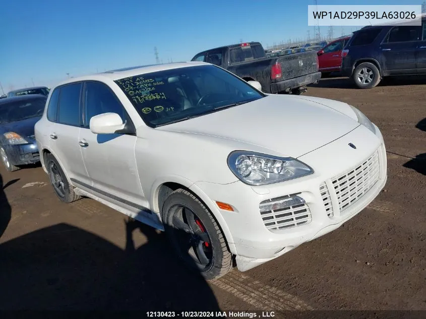 WP1AD29P39LA63026 2009 Porsche Cayenne