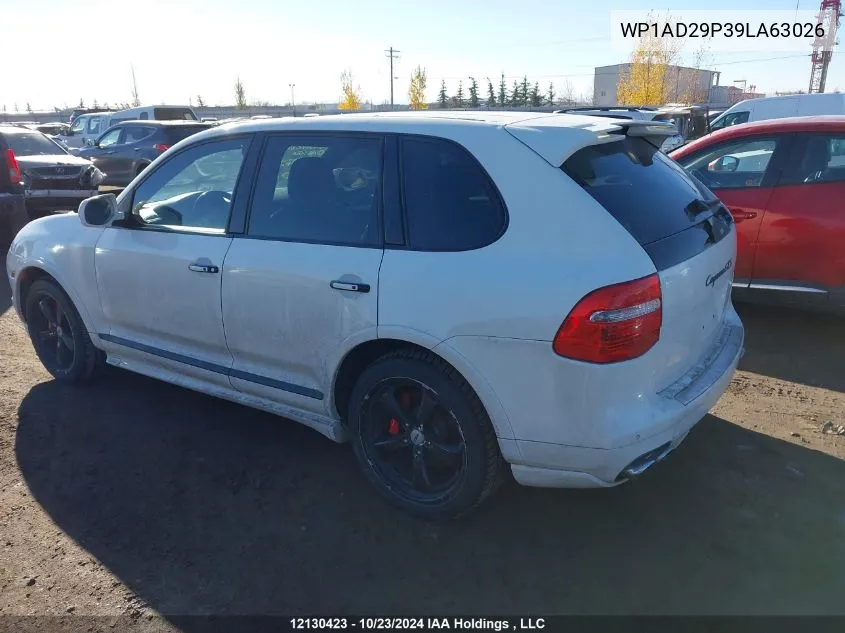 WP1AD29P39LA63026 2009 Porsche Cayenne