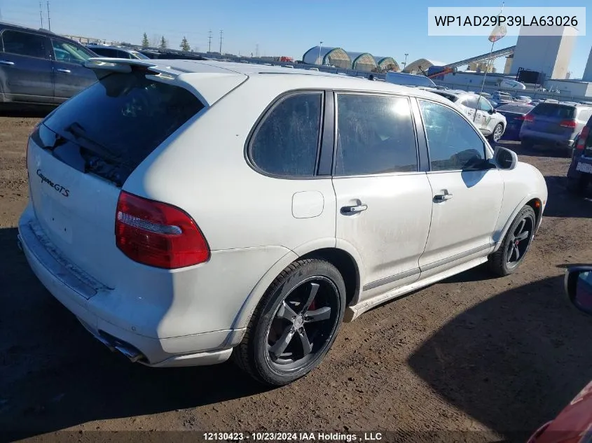 WP1AD29P39LA63026 2009 Porsche Cayenne