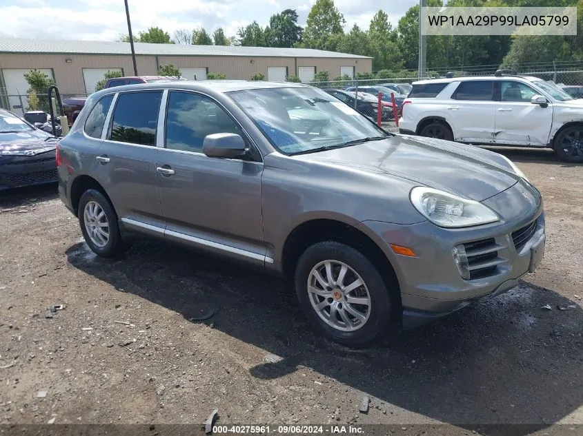 2009 Porsche Cayenne VIN: WP1AA29P99LA05799 Lot: 40275961