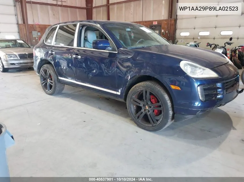 2009 Porsche Cayenne VIN: WP1AA29P89LA02523 Lot: 40537901