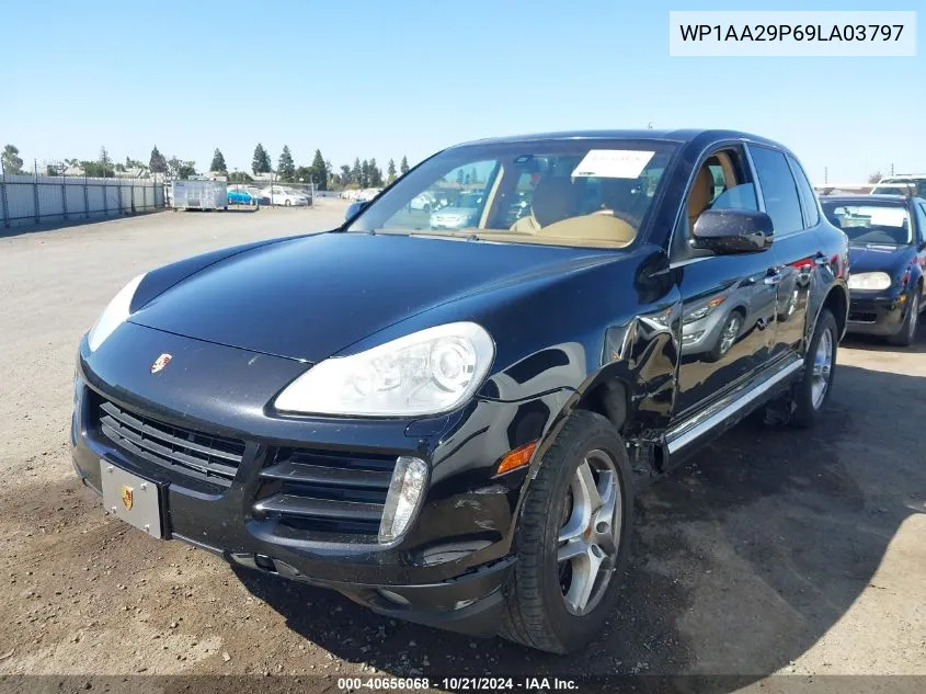 2009 Porsche Cayenne VIN: WP1AA29P69LA03797 Lot: 40656068