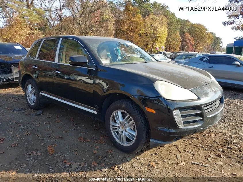 2009 Porsche Cayenne S VIN: WP1AB29PX9LA44009 Lot: 40744916