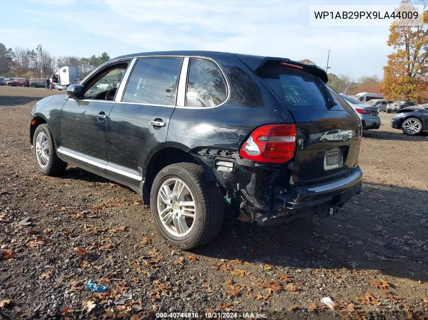 2009 Porsche Cayenne S VIN: WP1AB29PX9LA44009 Lot: 40744916