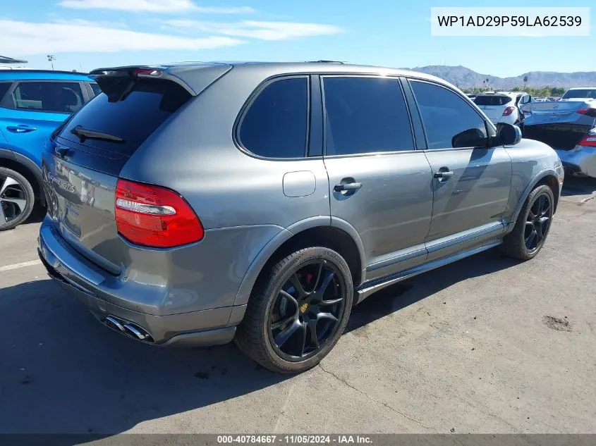 WP1AD29P59LA62539 2009 Porsche Cayenne Gts