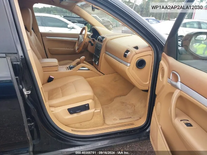 WP1AA2AP2ALA12030 2010 Porsche Cayenne