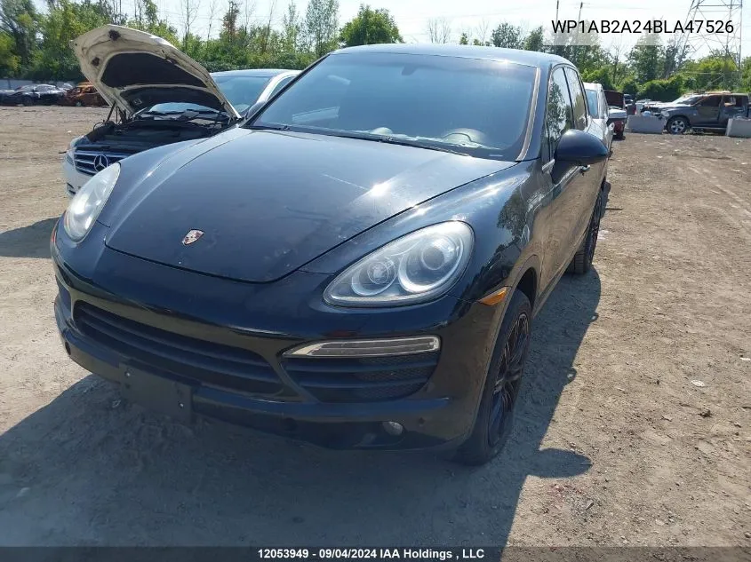 WP1AB2A24BLA47526 2011 Porsche Cayenne