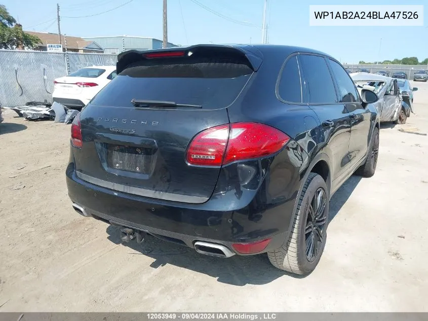 WP1AB2A24BLA47526 2011 Porsche Cayenne